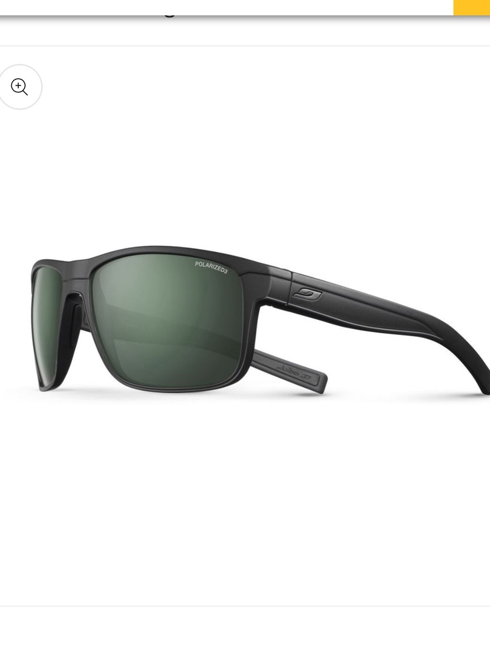 Julbo Renegade Black Polarized Sunglasses Microfiber Pouch